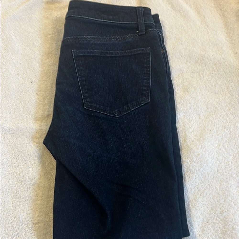 Talbots Blue Straight Leg Jeans Classic Denim - Picture 3 of 6